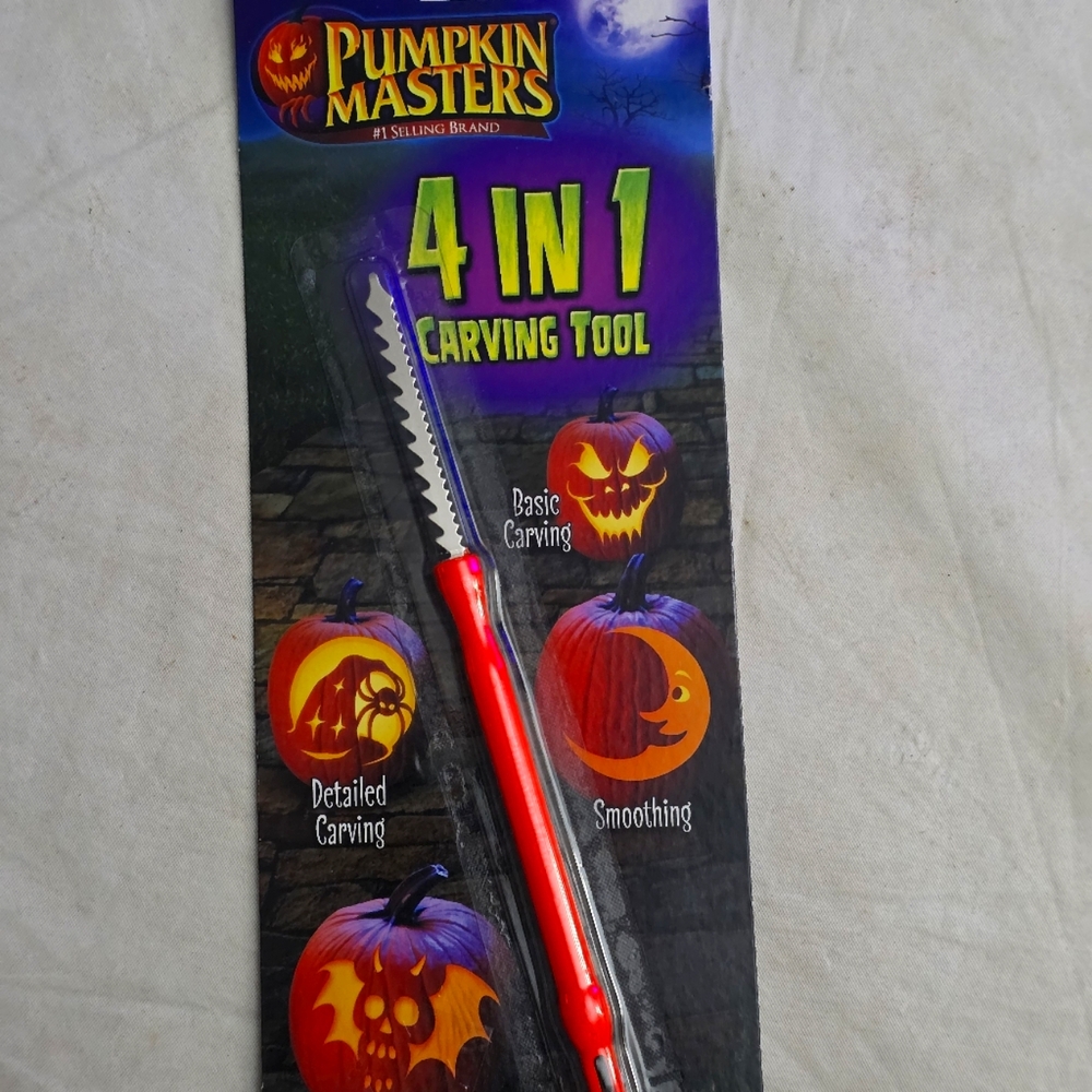 4-in-1 Carving Tool - Red